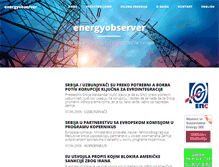 Tablet Screenshot of energyobserver.com